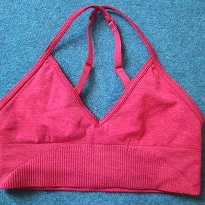 Ebb to Street Raspberry Bra Lululemon